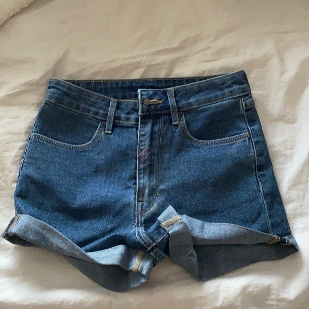 high rise shorts